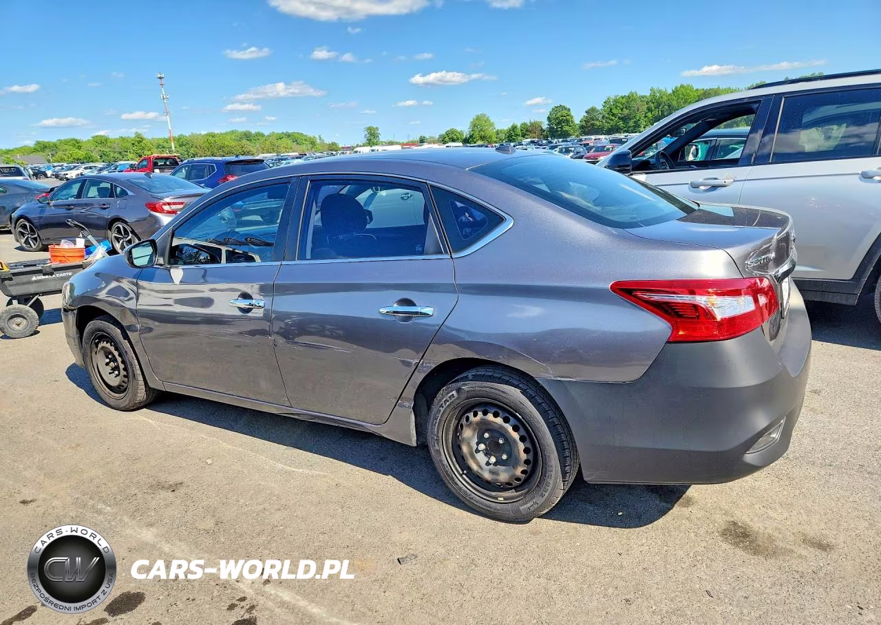 2017 Nissan Sentra Sv VIN:3N1AB7AP4HL707316 - 2