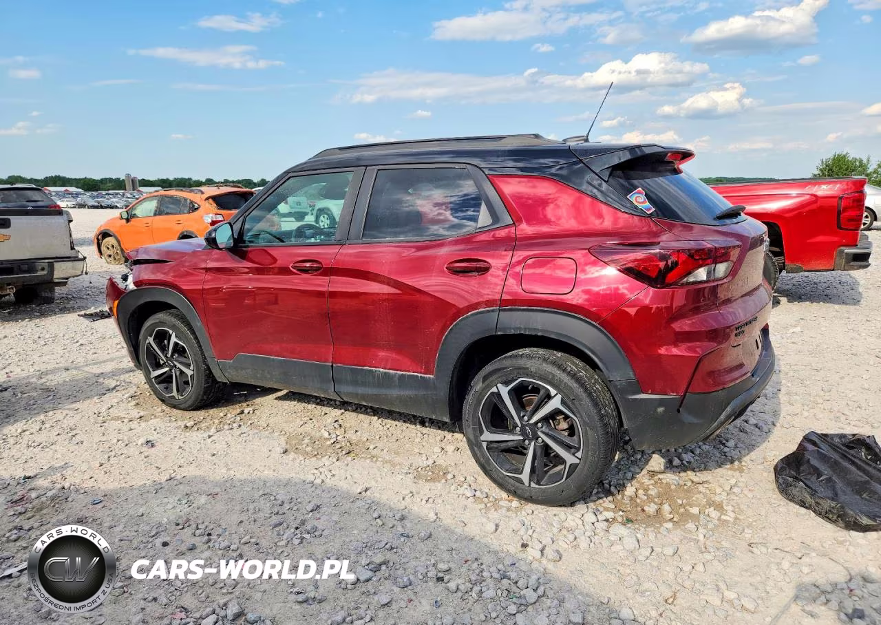 2022 Chevrolet Trailblazer Rs VIN:KL79MUSL2NB026764 - 2