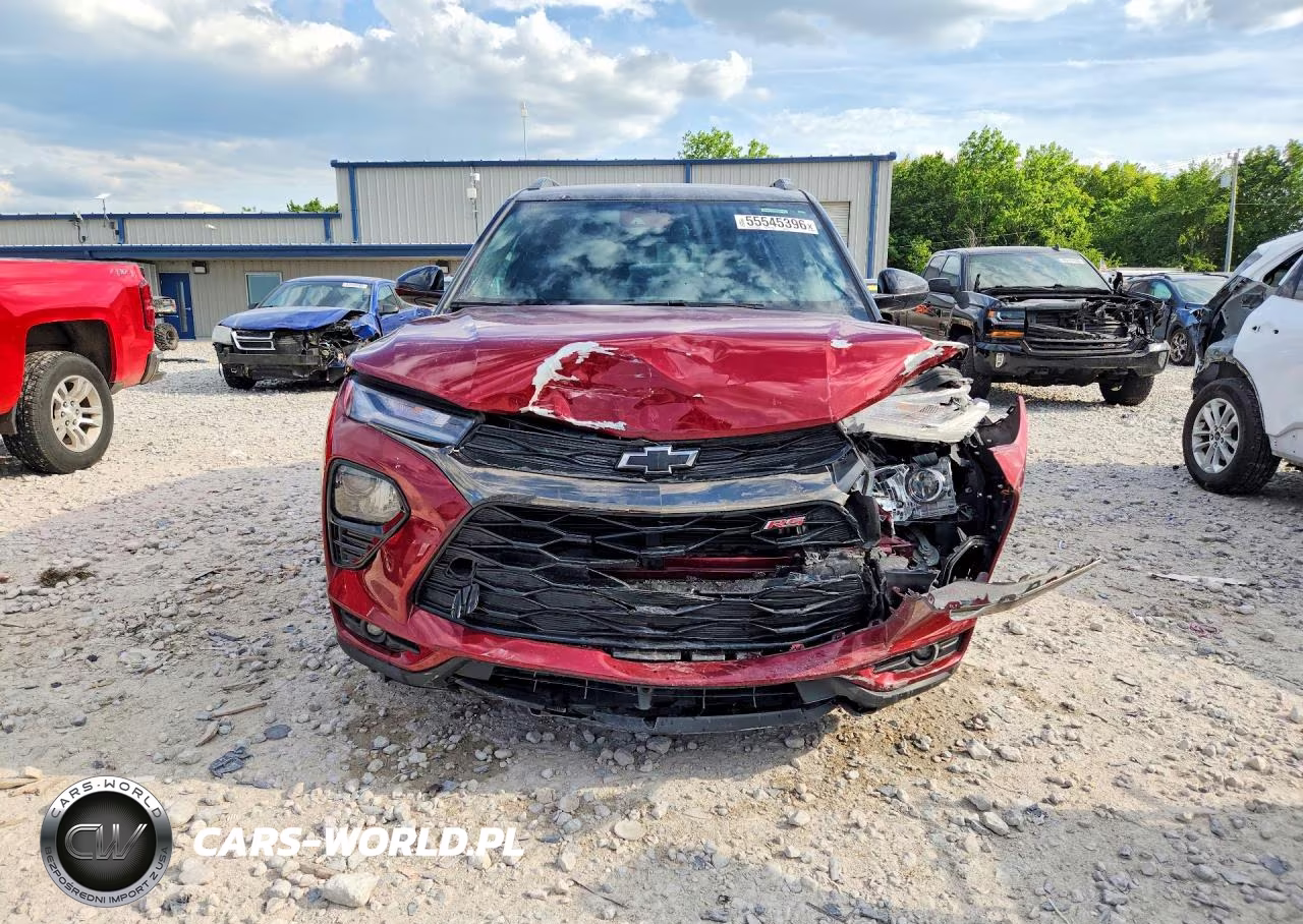 2022 Chevrolet Trailblazer Rs VIN:KL79MUSL2NB026764 - 5