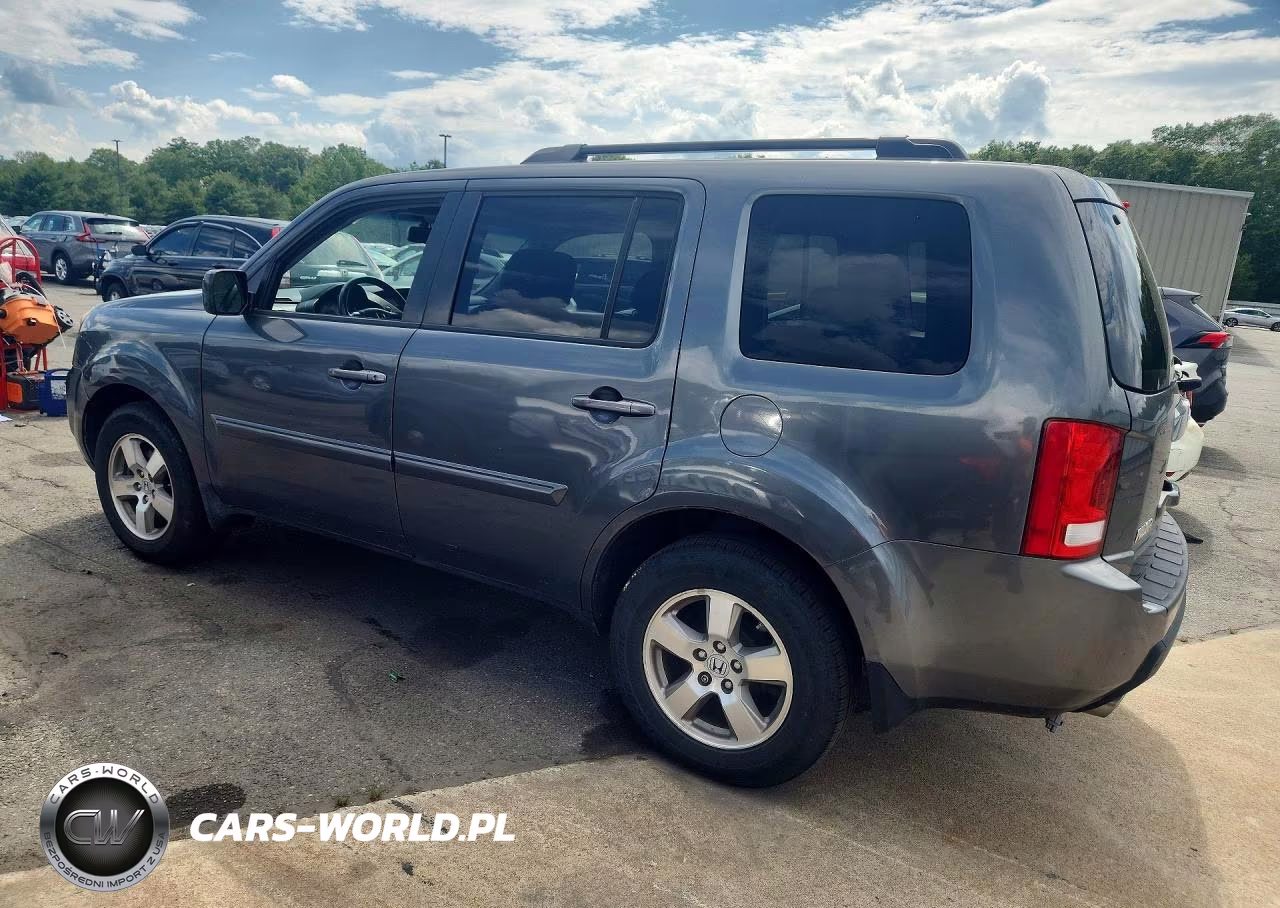 2011 Honda Pilot Exl VIN:5FNYF4H56BB092390 - 2