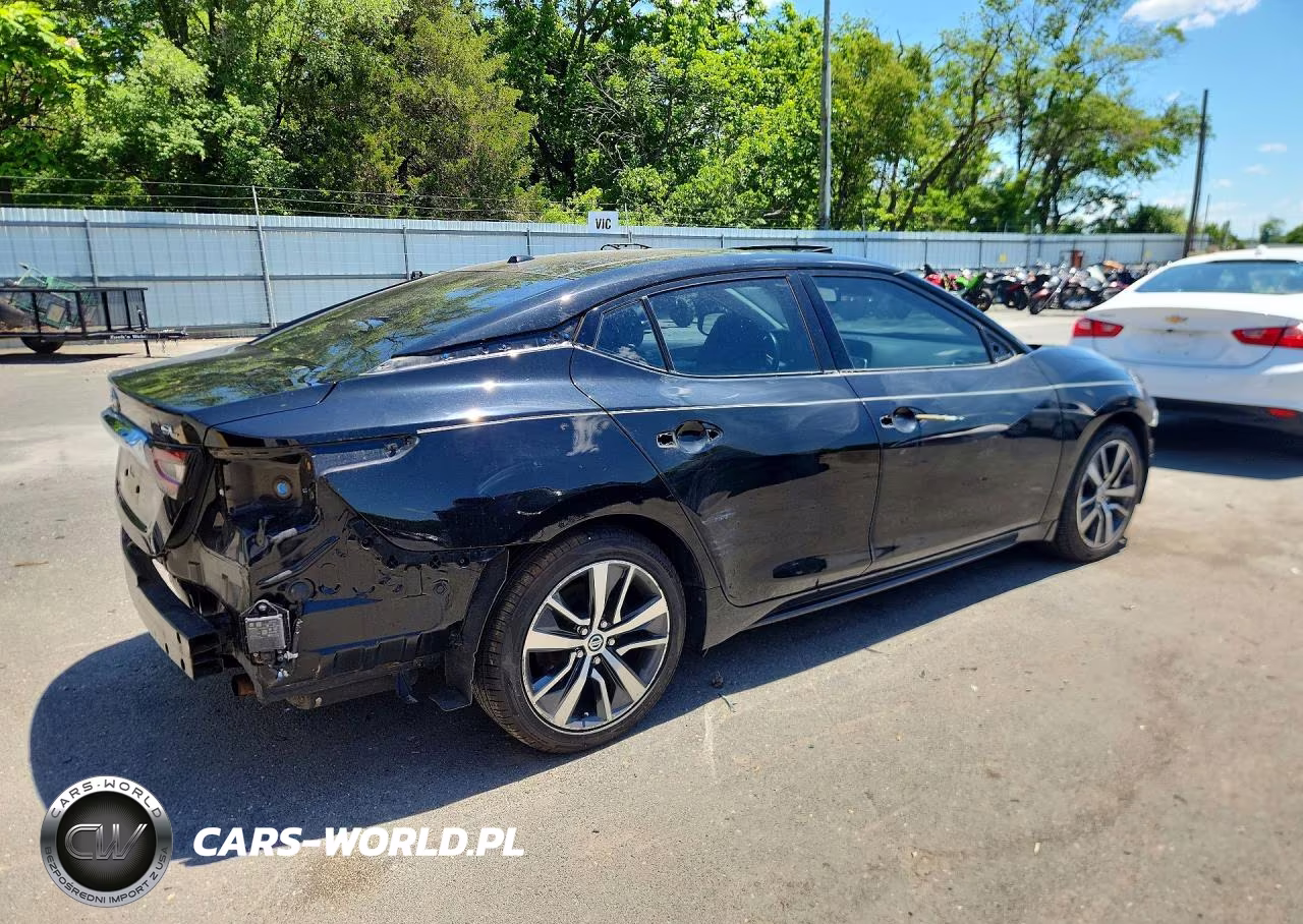2020 Nissan Maxima Sl VIN:1N4AA6DV9LC375730 - 3