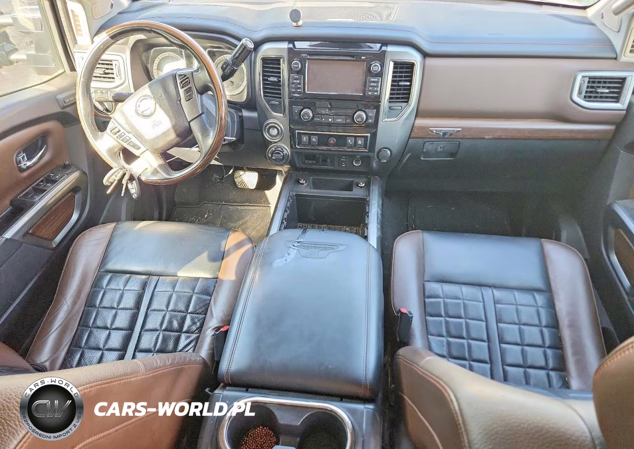 2017 Nissan Titan Xd Platinum Reserve VIN:1N6BA1F45HN560615 - 8