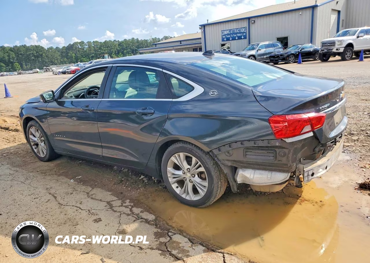 2014 Chevrolet Impala Lt VIN:2G1125S33E9167851 - 2