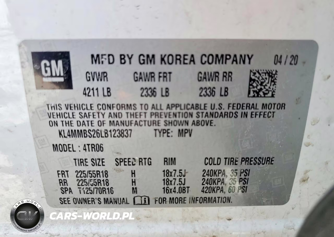 2020 Buick Encore Gx Preferred VIN:KL4MMBS26LB123837 - 13