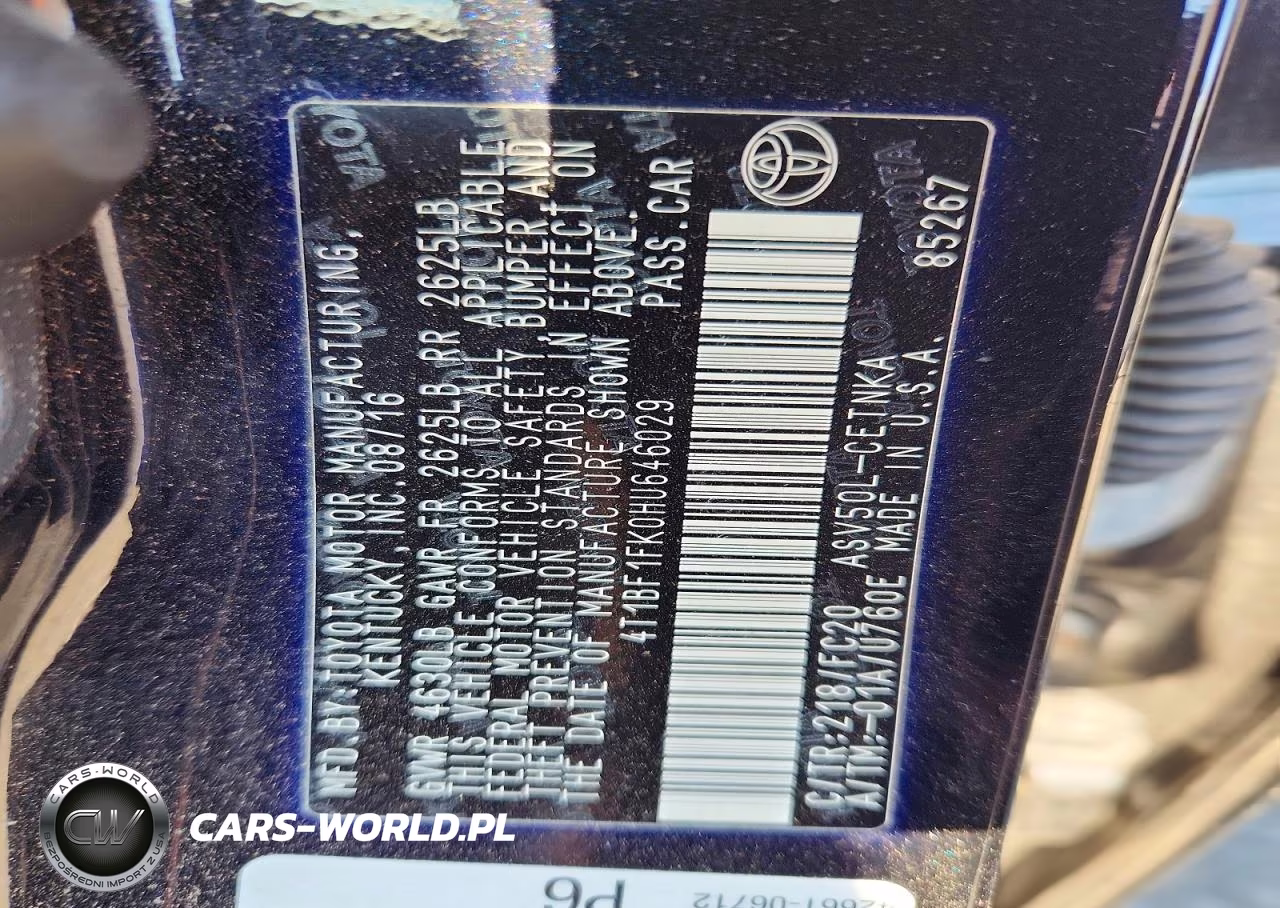 2017 Toyota Camry Le VIN:4T1BF1FK0HU646029 - 13