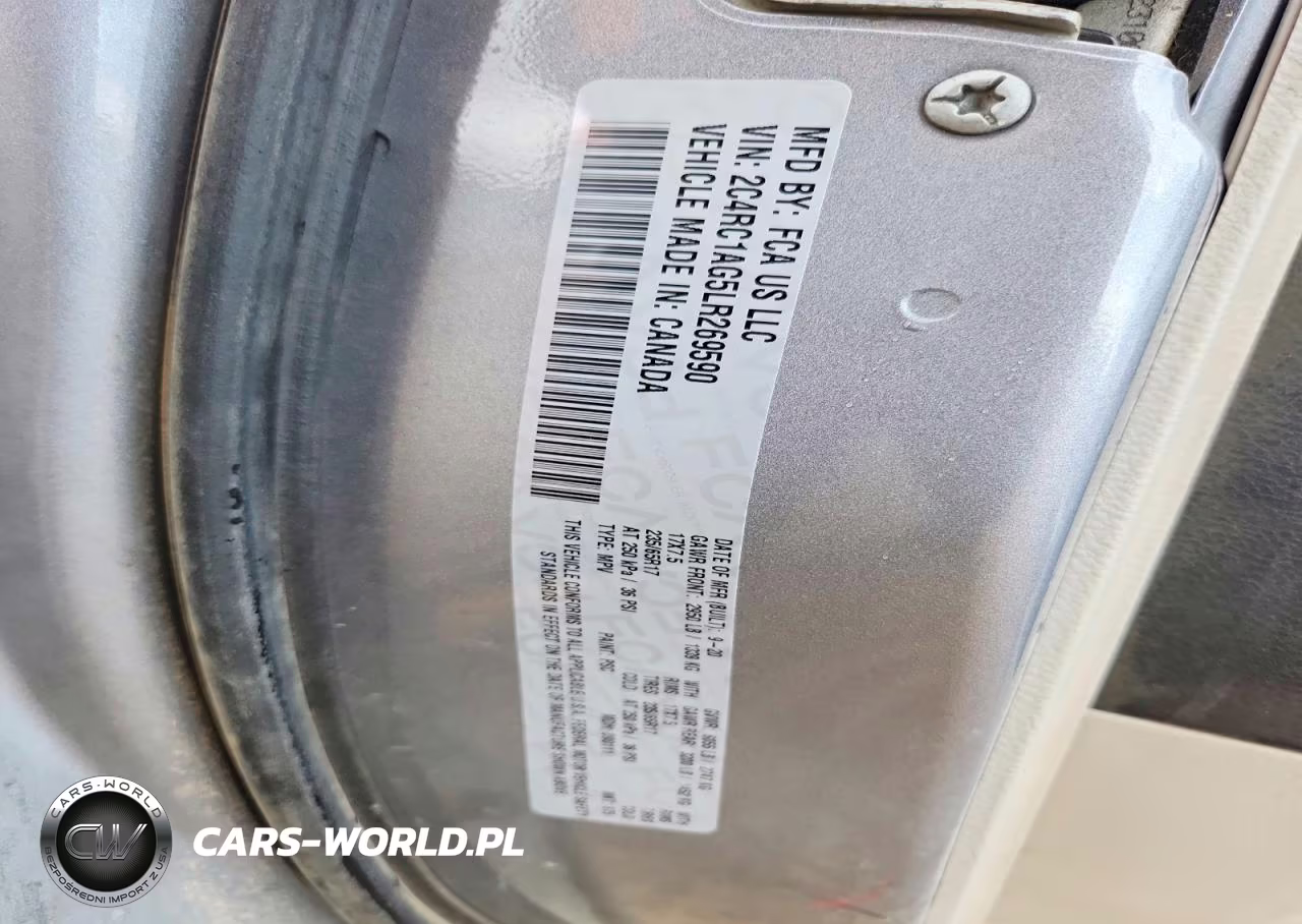 2020 Chrysler Voyager L VIN:2C4RC1AG5LR269590 - 13