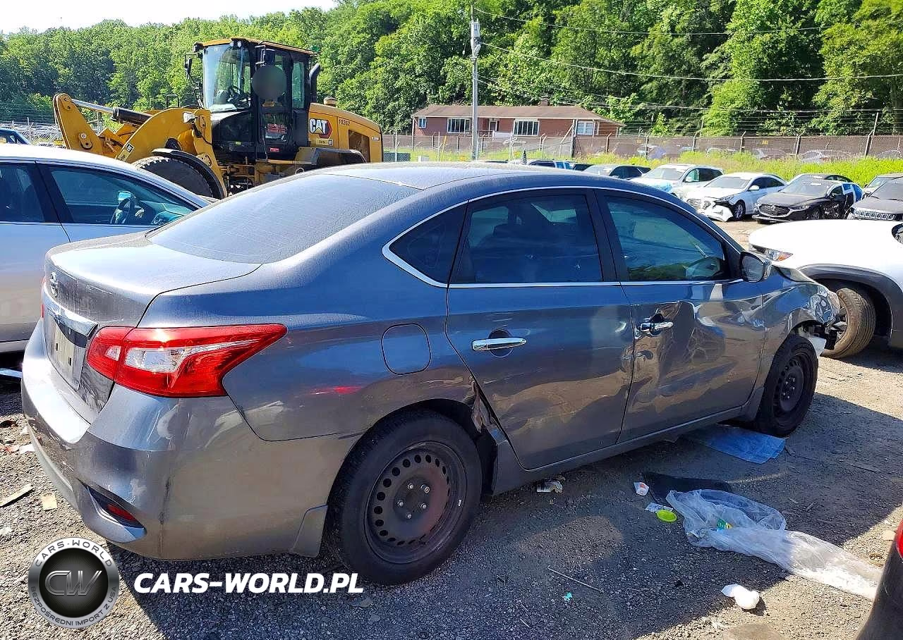 2019 Nissan Sentra S VIN:3N1AB7AP2KY409681 - 3