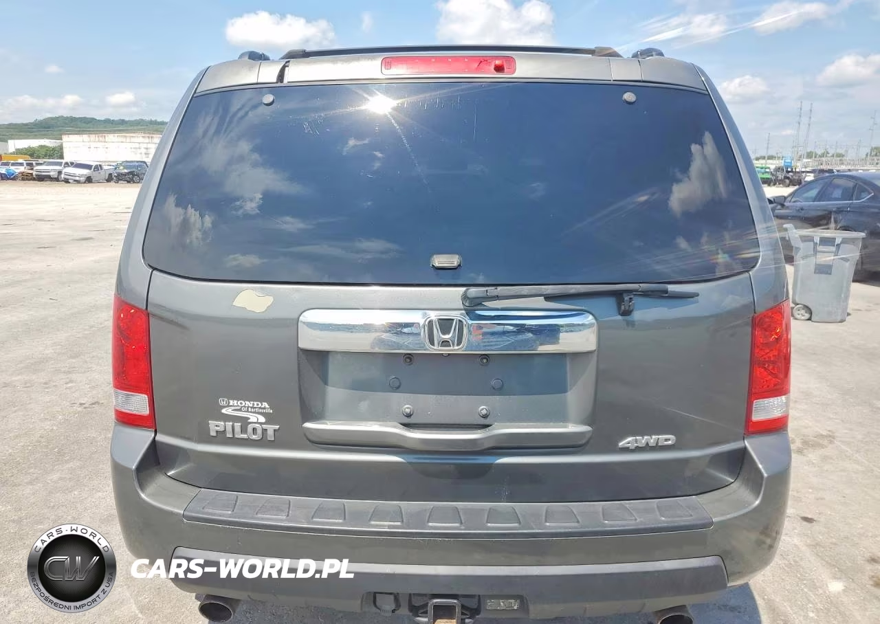 2009 Honda Pilot Exl VIN:5FNYF48639B046373 - 6