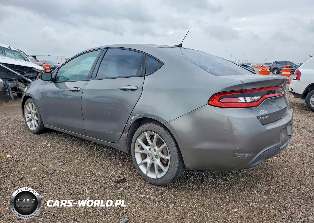 2013 Dodge Dart Sxt VIN:1C3CDFBH0DD707609 - 2