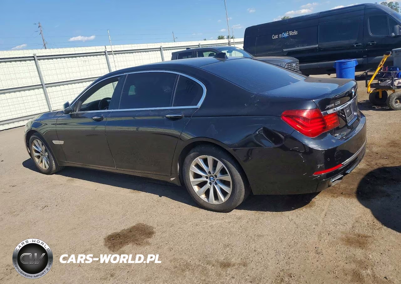 2015 BMW 740 Lxi VIN:WBAYF4C59FGS99467 - 2