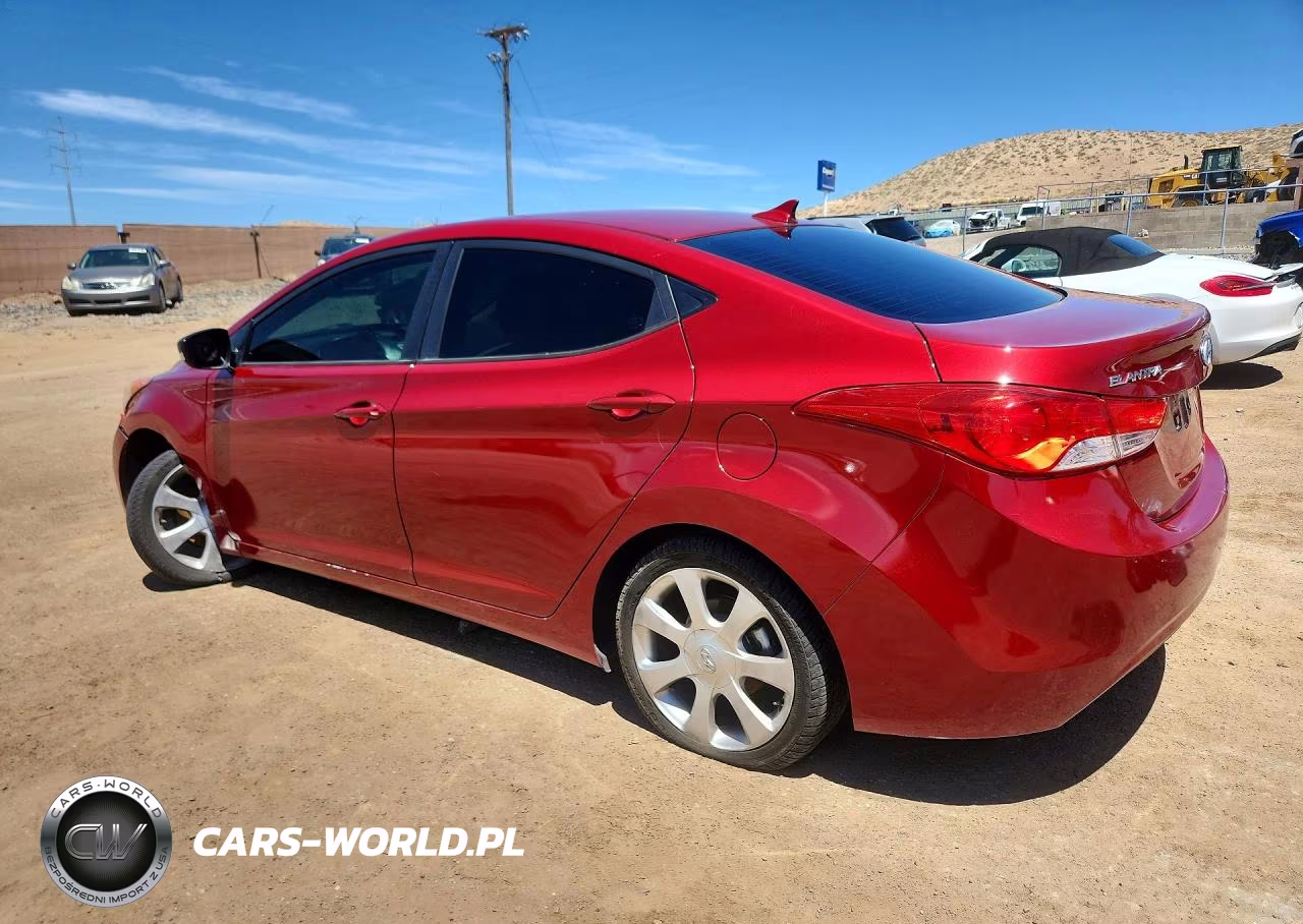 2012 Hyundai Elantra Limited VIN:KMHDH4AE8CU206137 - 2