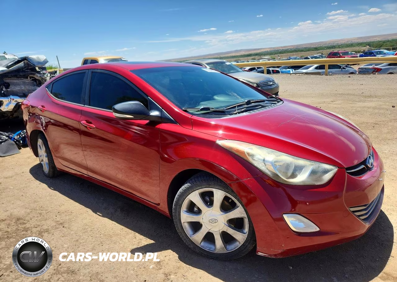 2012 Hyundai Elantra Limited VIN:KMHDH4AE8CU206137 - 4