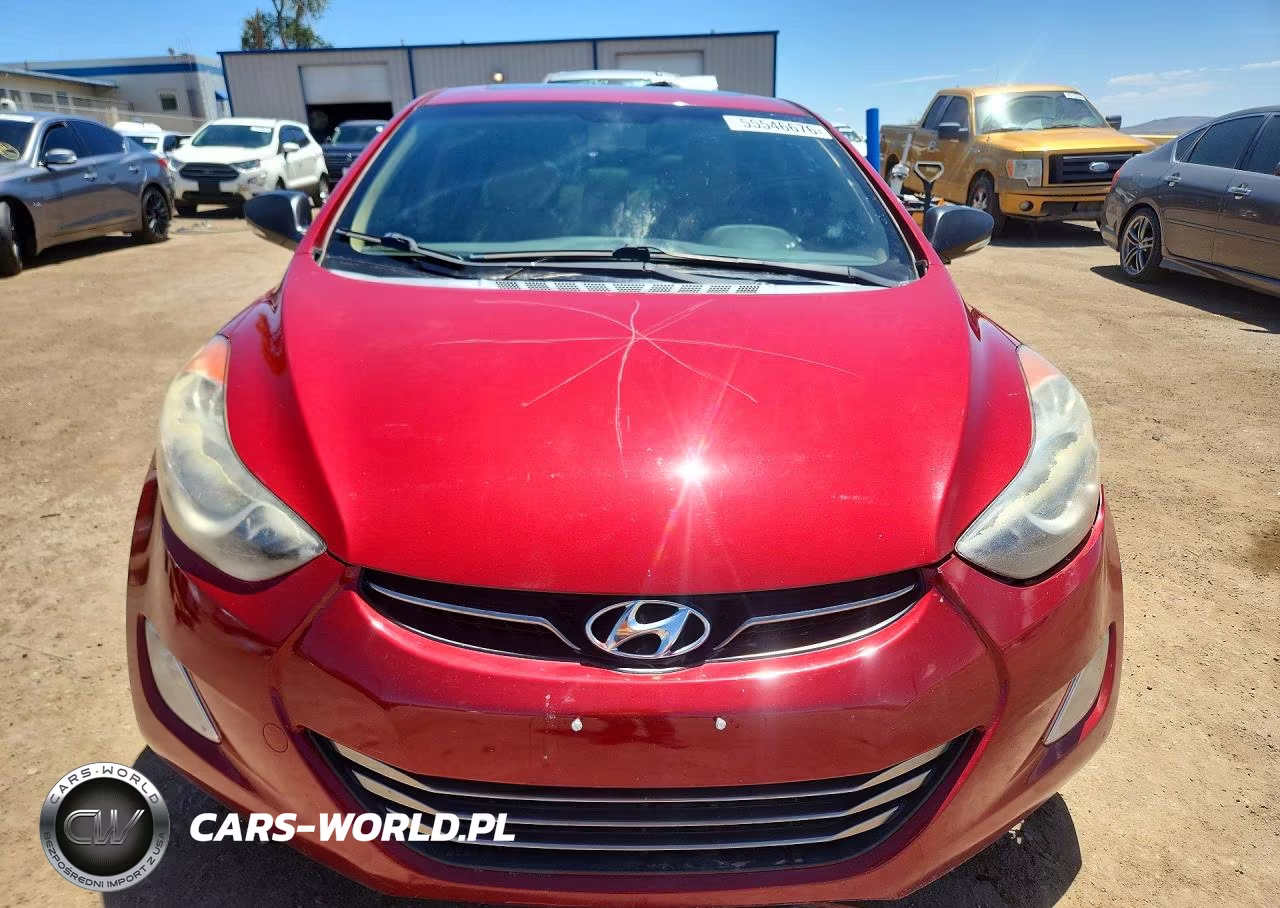 2012 Hyundai Elantra Limited VIN:KMHDH4AE8CU206137 - 5
