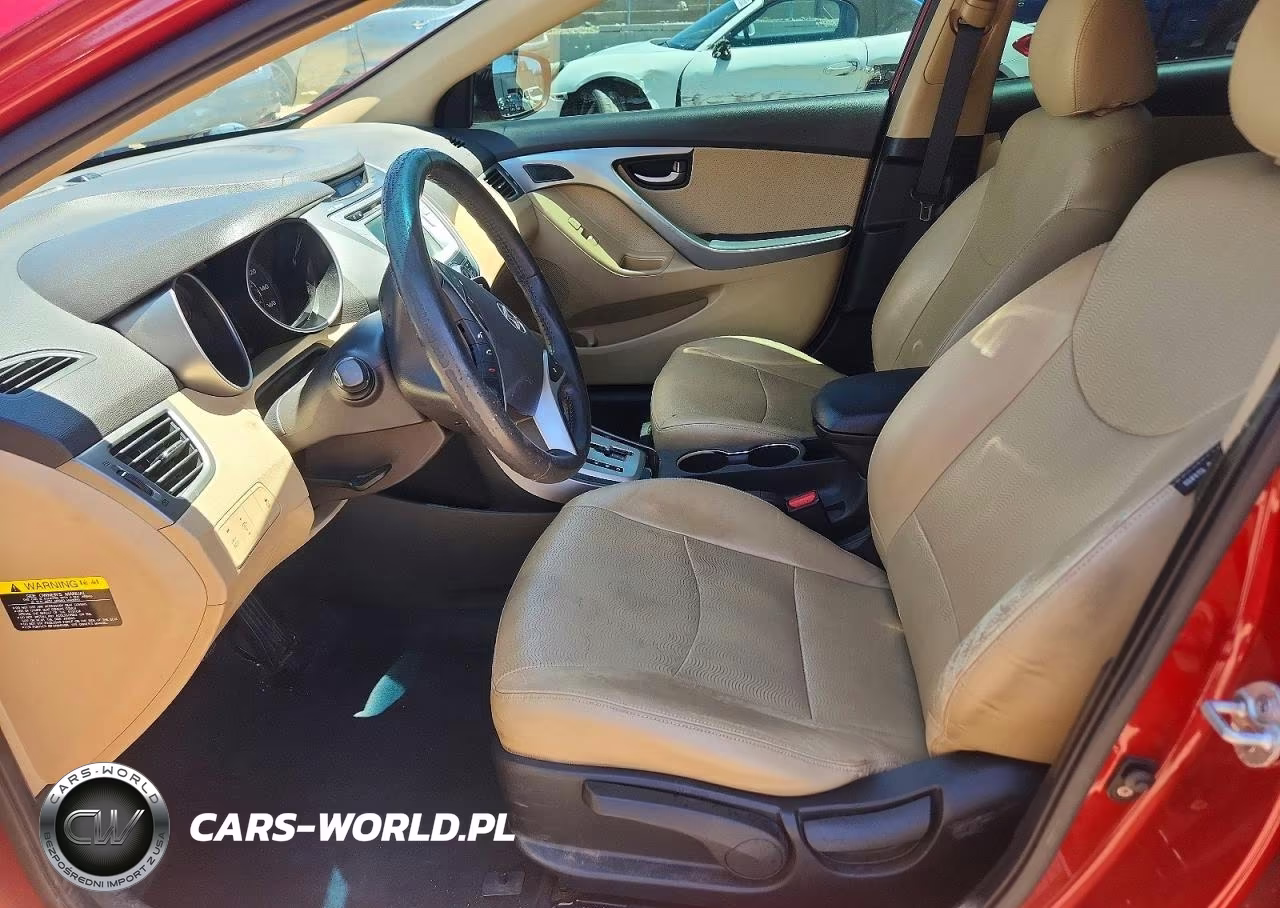 2012 Hyundai Elantra Limited VIN:KMHDH4AE8CU206137 - 7
