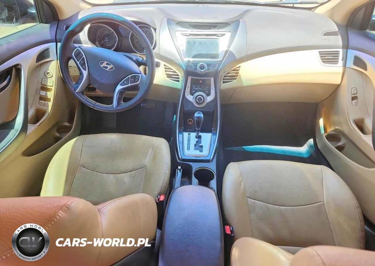 2012 Hyundai Elantra Limited VIN:KMHDH4AE8CU206137 - 8