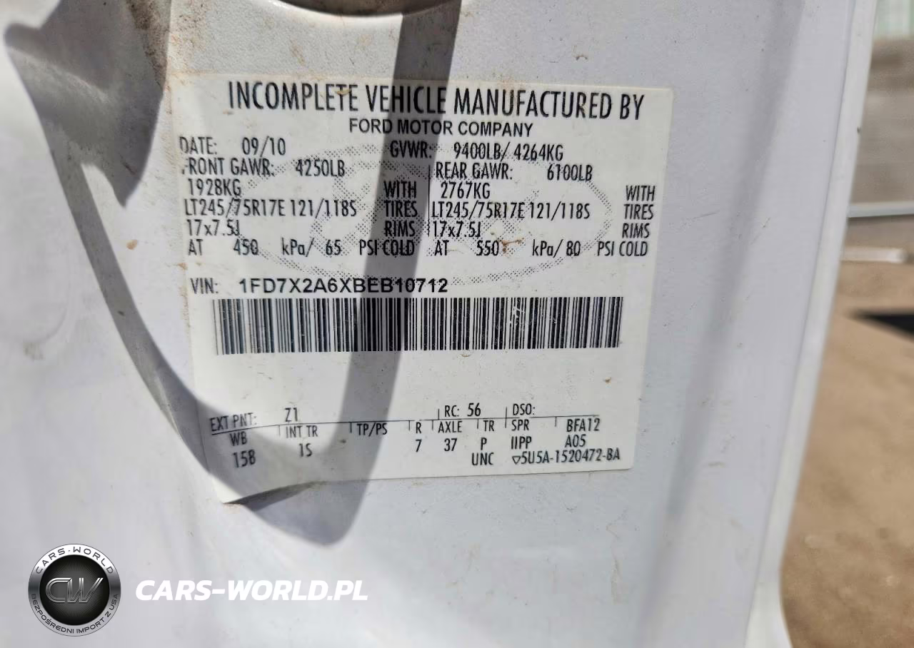 2014 Ford F250 Super Duty VIN:1FT7X2B66EEA14910 - 12