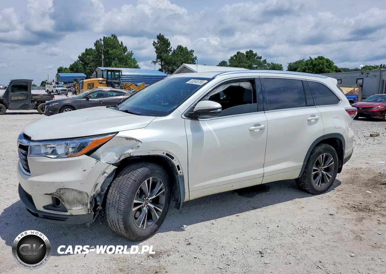 2016 Toyota Highlander Xle – zdjęcie 1 z 13
