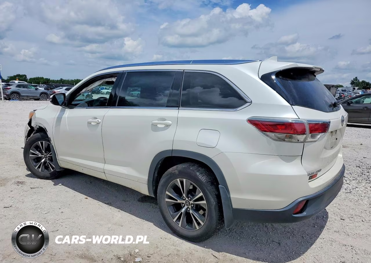 2016 Toyota Highlander Xle VIN:5TDKKRFH8GS180064 - 2