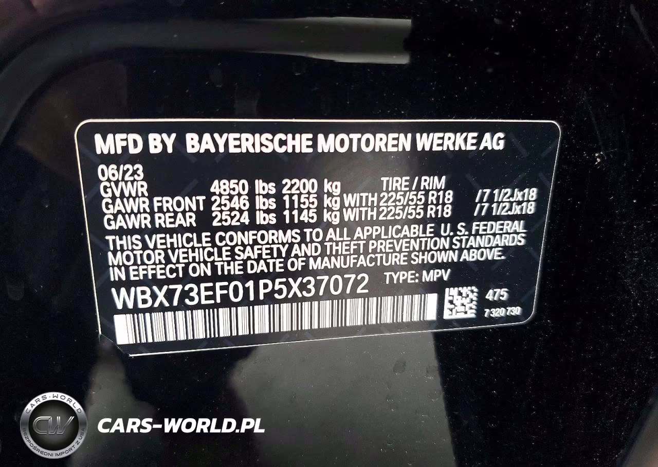 2023 BMW X1 xDrive28I VIN:WBX73EF01P5X37072 - 13