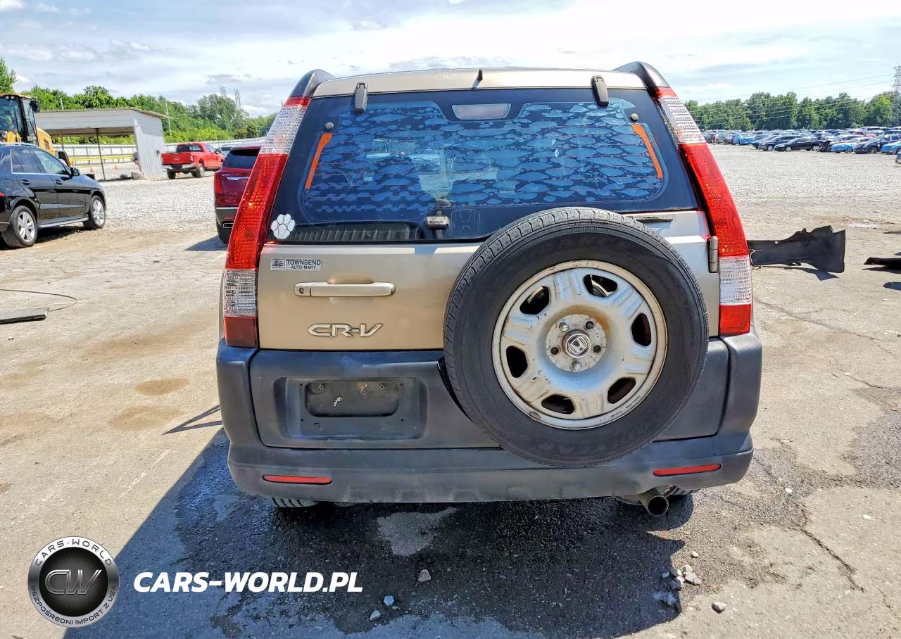 2006 Honda Cr-V Lx VIN:SHSRD68556U406888 - 6