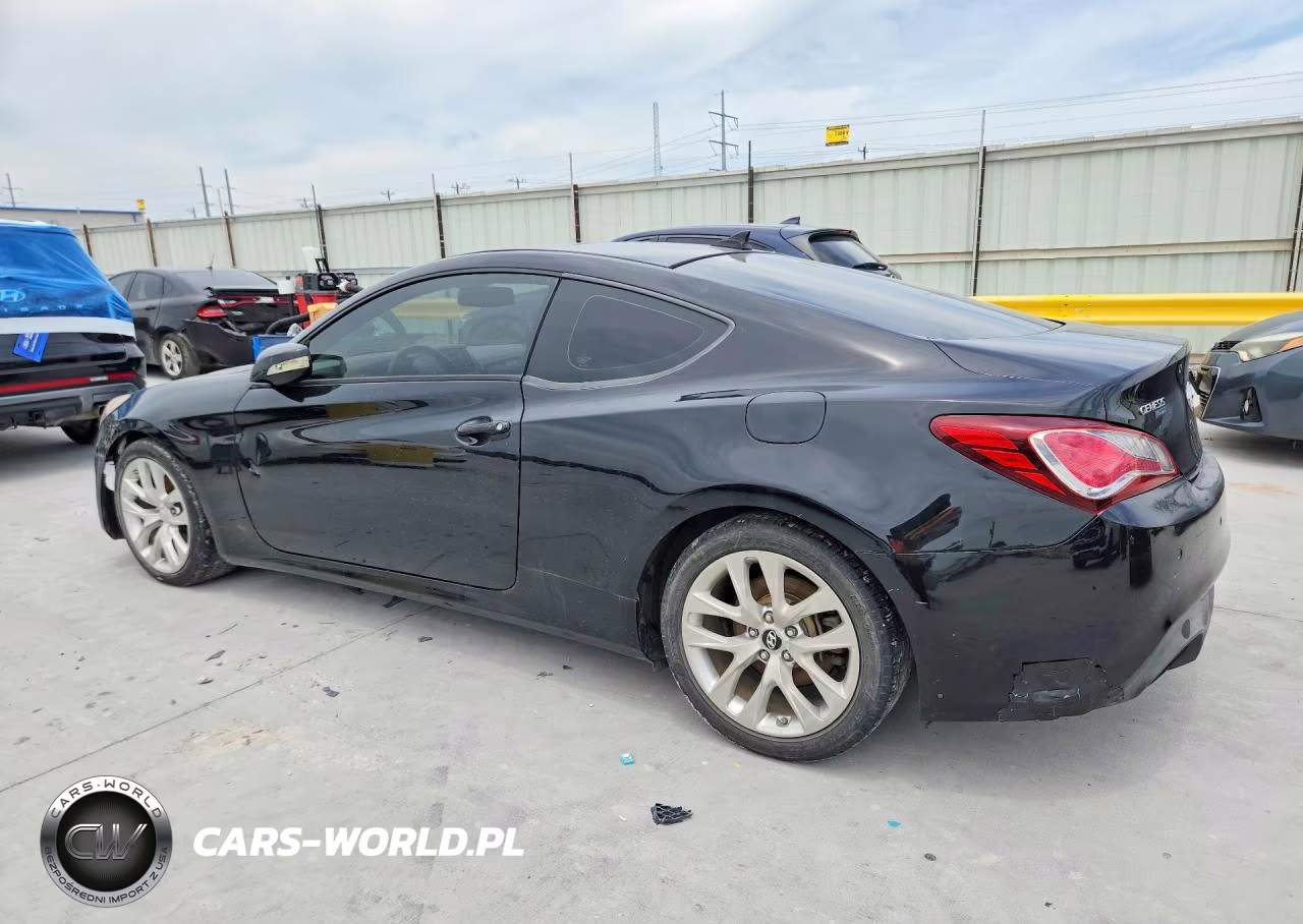 2013 Hyundai Genesis Coupe 3.8L VIN:KMHHU6KJ3DU105626 - 2