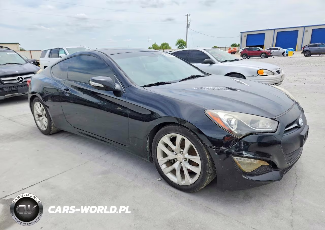 2013 Hyundai Genesis Coupe 3.8L VIN:KMHHU6KJ3DU105626 - 4