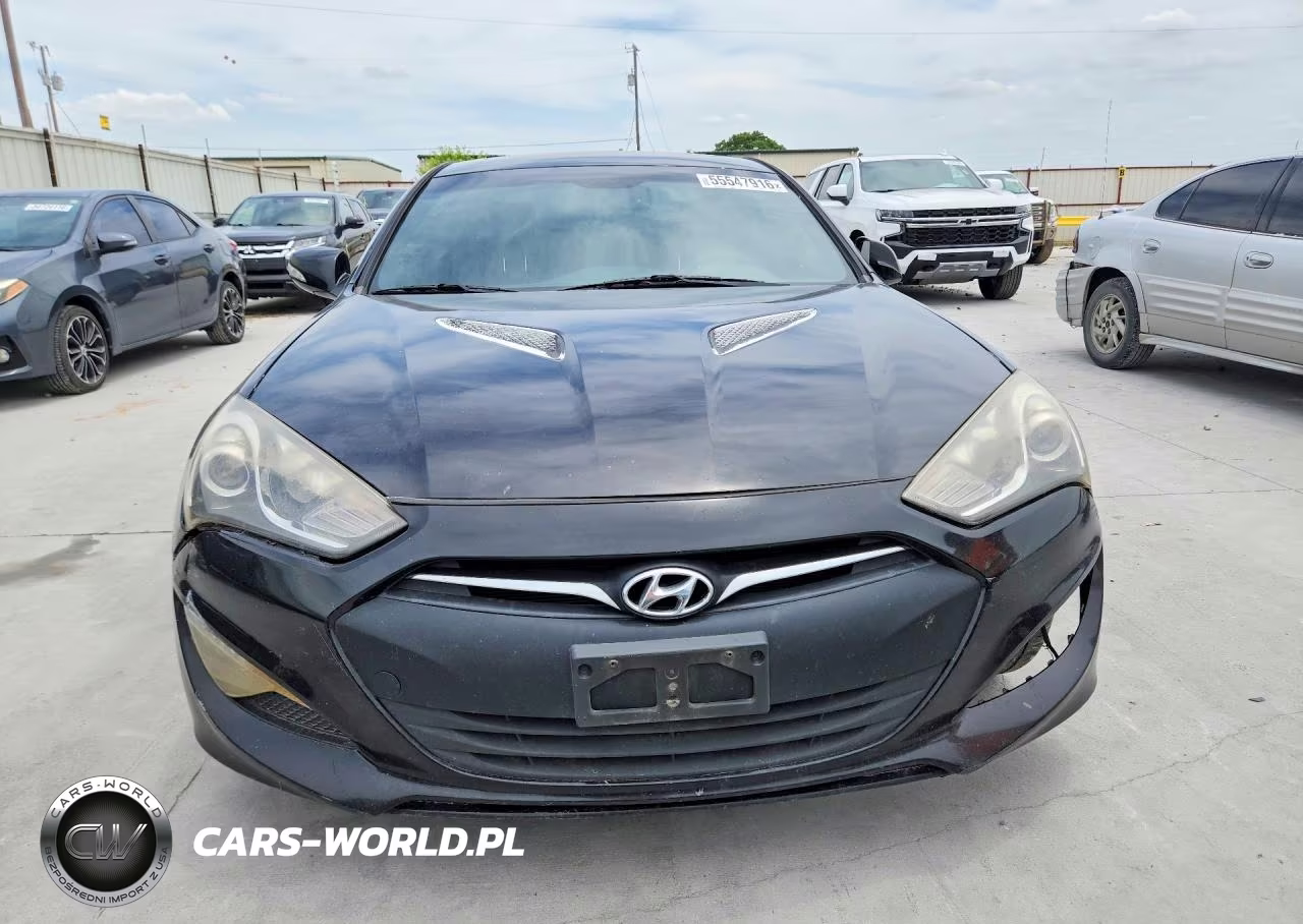 2013 Hyundai Genesis Coupe 3.8L VIN:KMHHU6KJ3DU105626 - 5