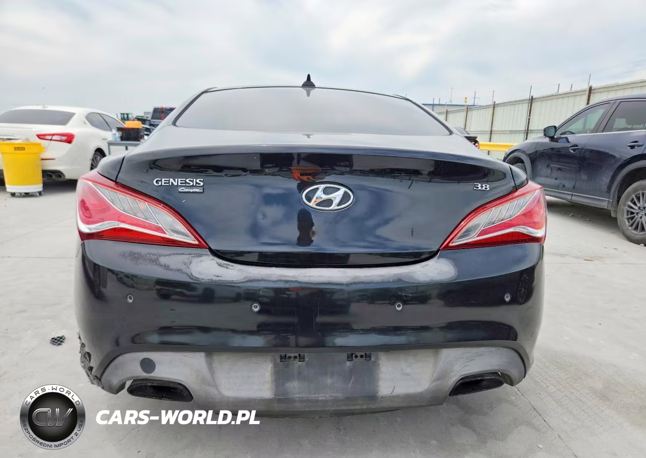2013 Hyundai Genesis Coupe 3.8L VIN:KMHHU6KJ3DU105626 - 6