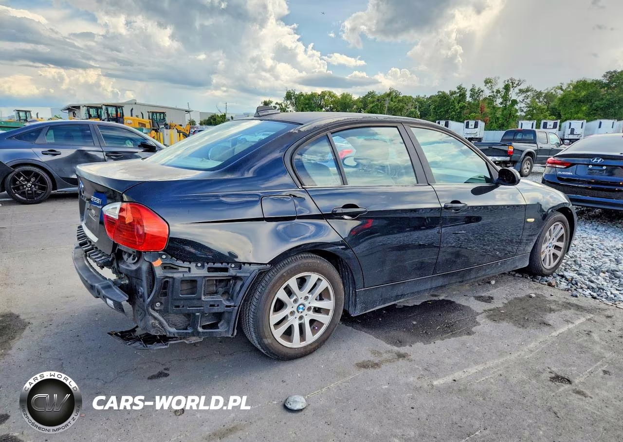 2007 BMW 328 I VIN:WBAVA33587KX81440 - 3