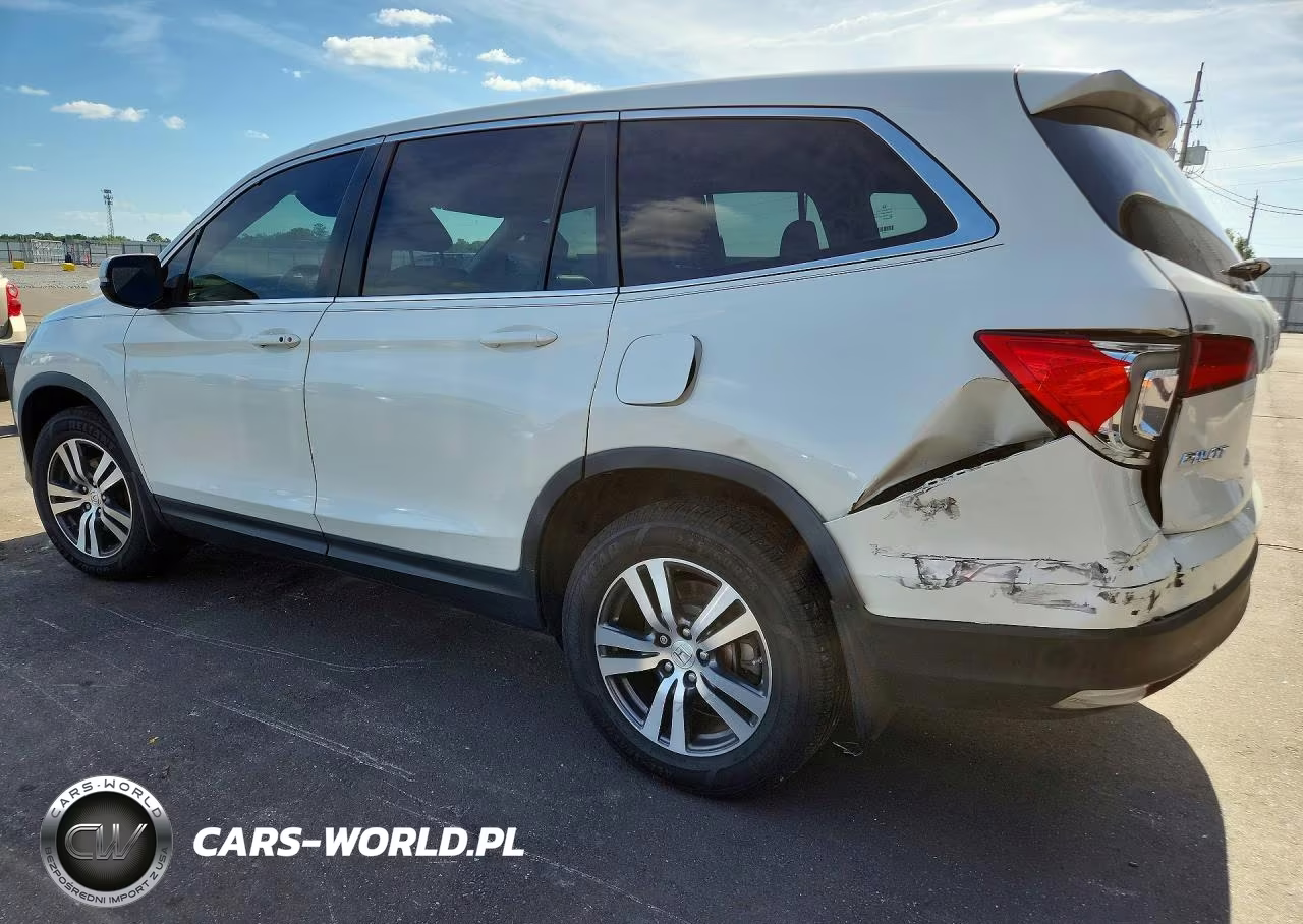 2017 Honda Pilot Exl VIN:5FNYF5H58HB025644 - 2