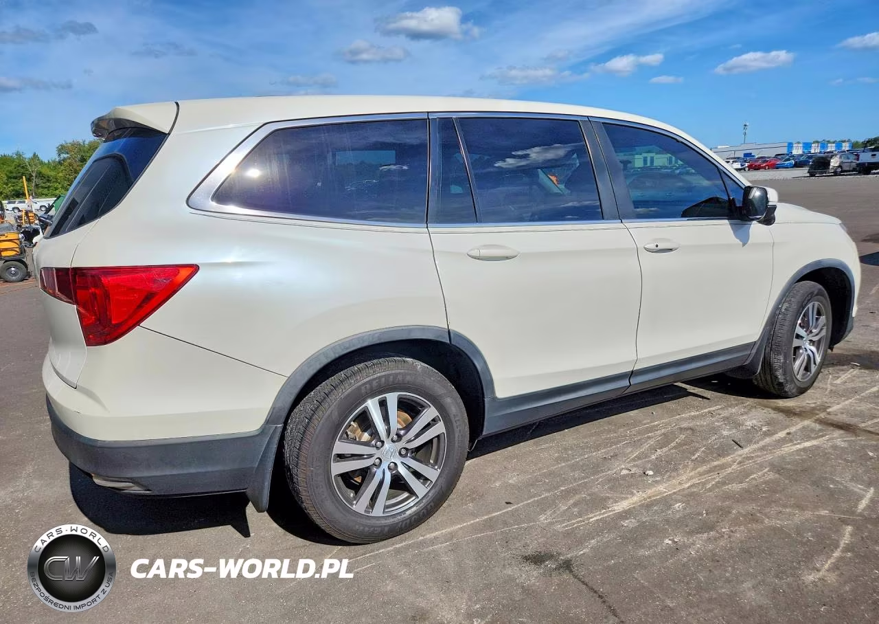 2017 Honda Pilot Exl VIN:5FNYF5H58HB025644 - 3