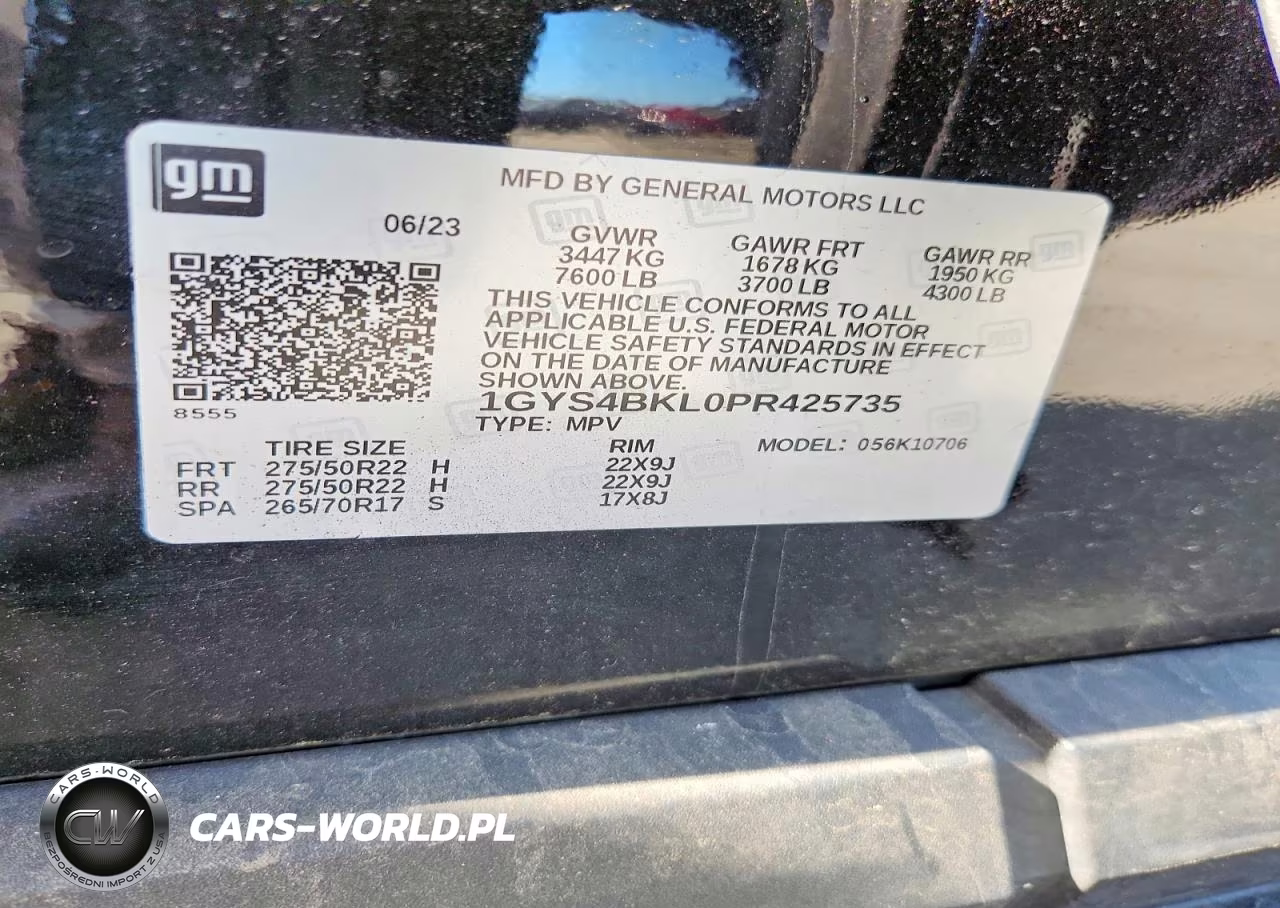 2023 Cadillac Escalade Premium Luxury VIN:1GYS4BKL0PR425735 - 13