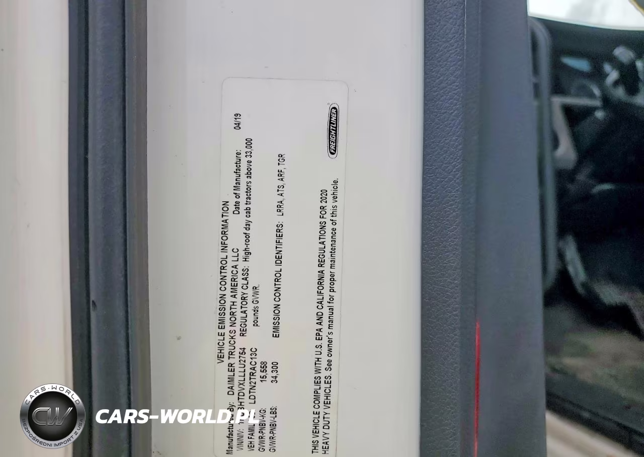 2020 Freightliner Cascadia 116 Semi Truck VIN:1FUBHTDVXLLLU2754 - 10