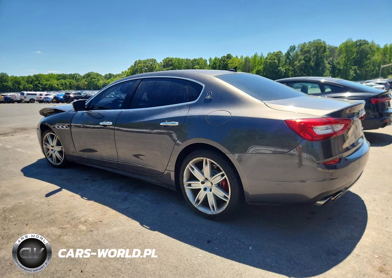 2016 Maserati Quattroporte S VIN:ZAM56RPA5G1168904 - 2
