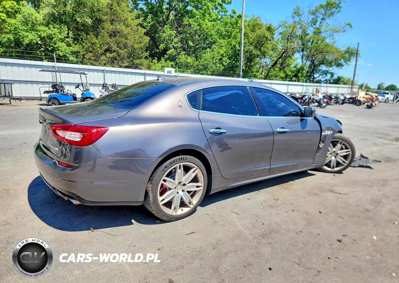 2016 Maserati Quattroporte S VIN:ZAM56RPA5G1168904 - 3