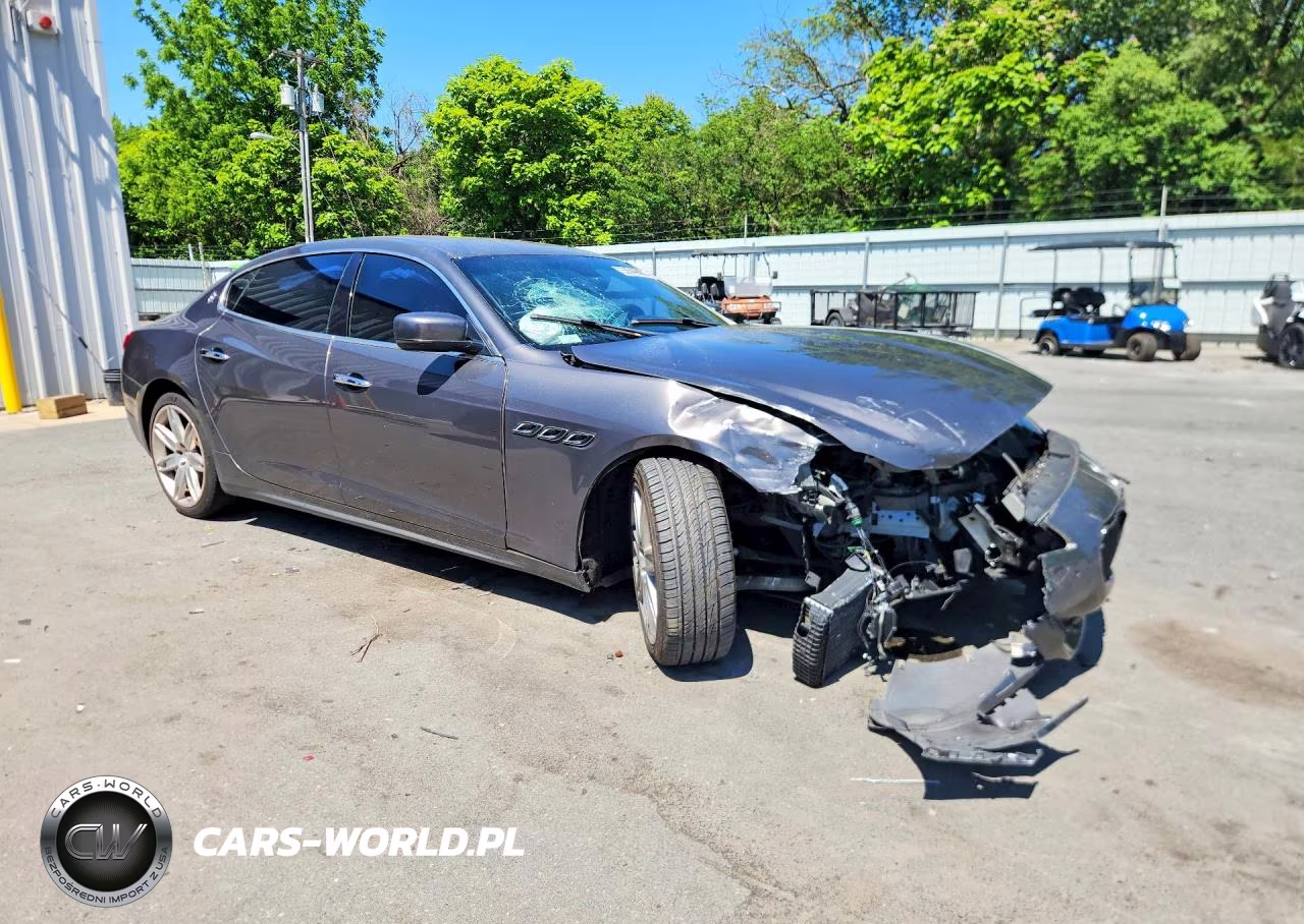 2016 Maserati Quattroporte S VIN:ZAM56RPA5G1168904 - 4
