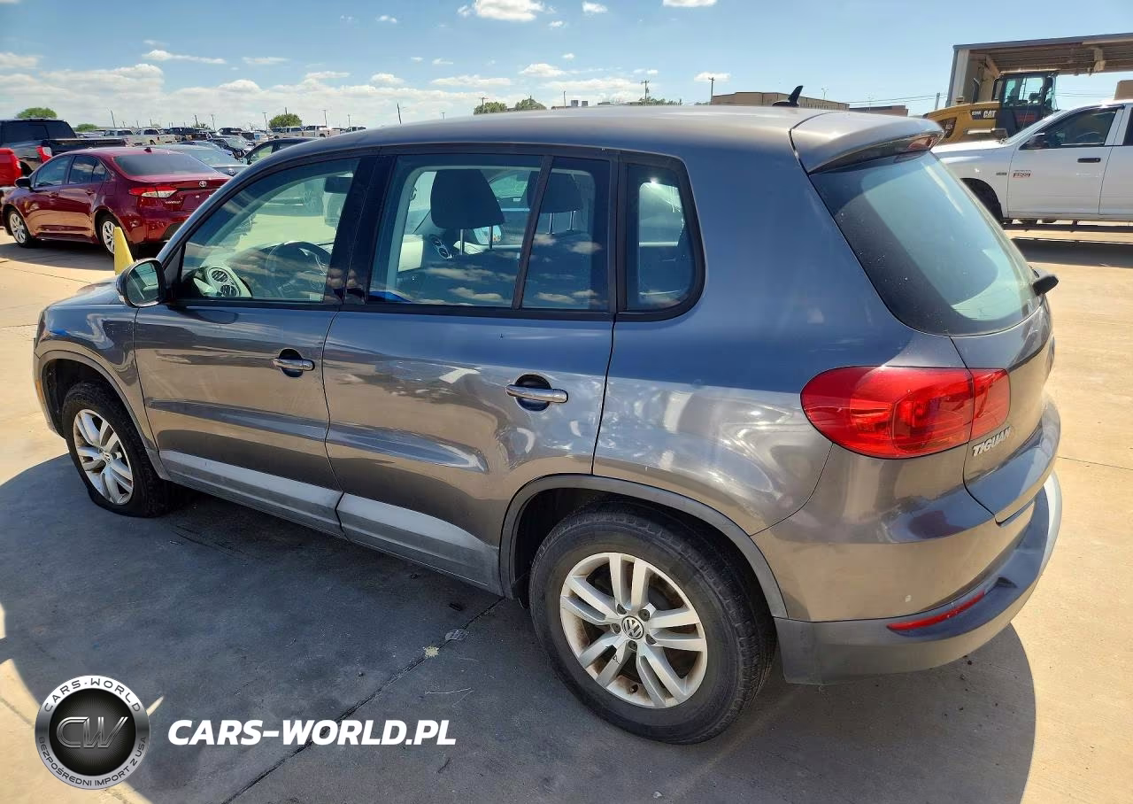2014 Volkswagen Tiguan S VIN:WVGAV3AX0EW550186 - 2