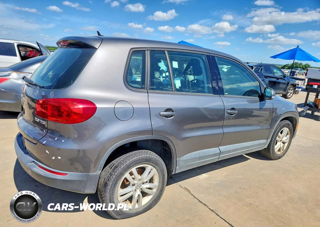 2014 Volkswagen Tiguan S VIN:WVGAV3AX0EW550186 - 3