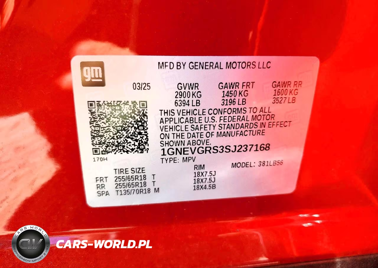 2025 Chevrolet Traverse Lt VIN:1GNEVGRS3SJ237168 - 14