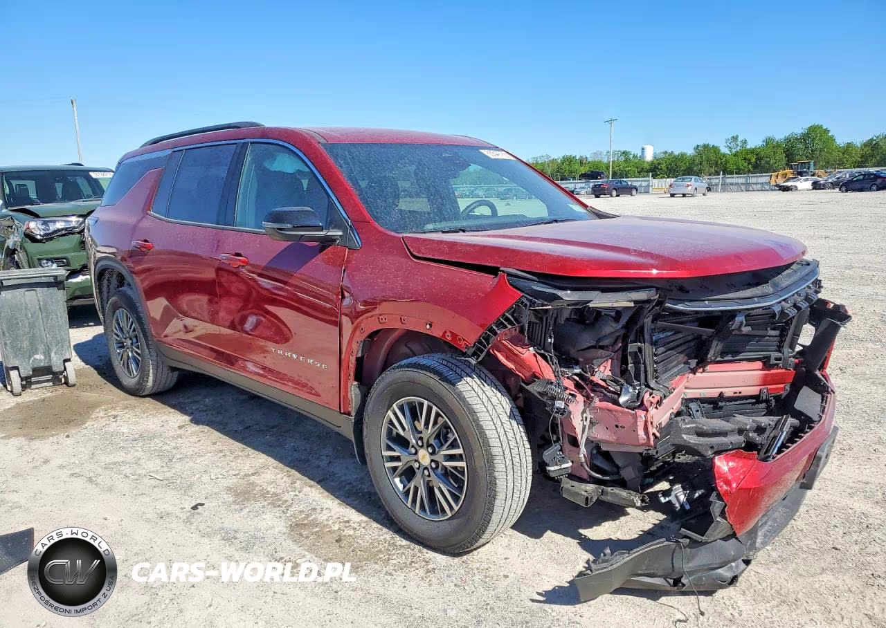 2025 Chevrolet Traverse Lt VIN:1GNEVGRS3SJ237168 - 4
