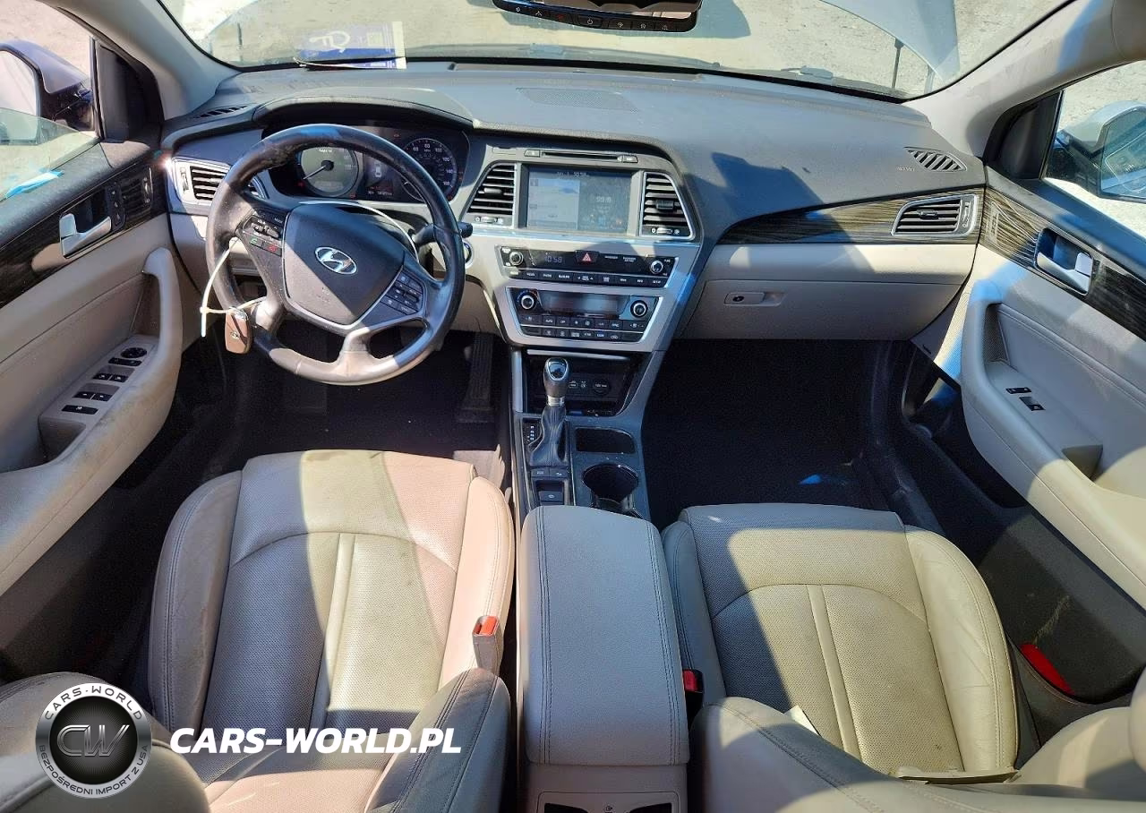 2017 Hyundai Sonata Hybrid Limited VIN:KMHE34L39HA077073 - 8