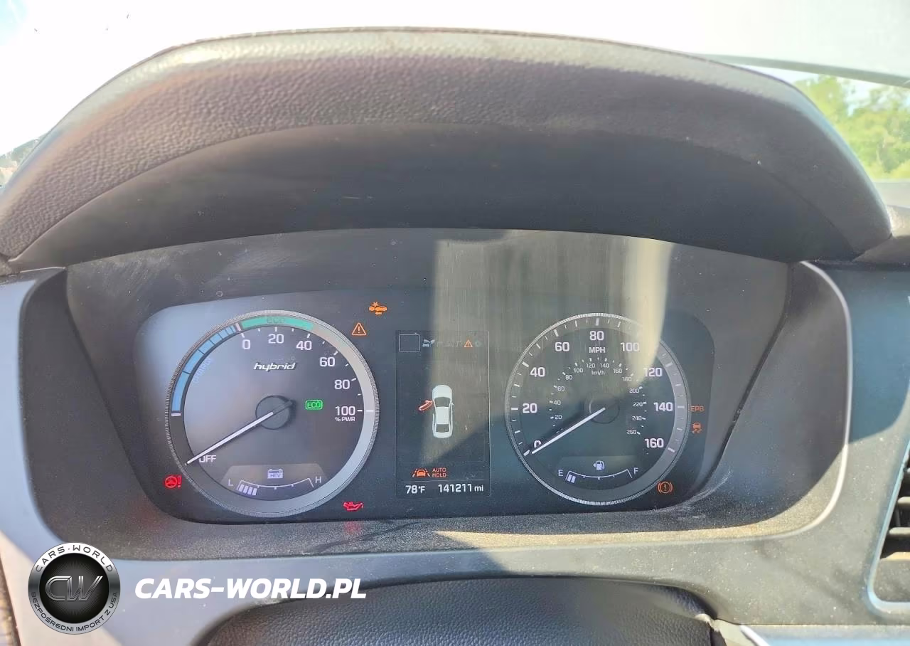 2017 Hyundai Sonata Hybrid Limited VIN:KMHE34L39HA077073 - 9