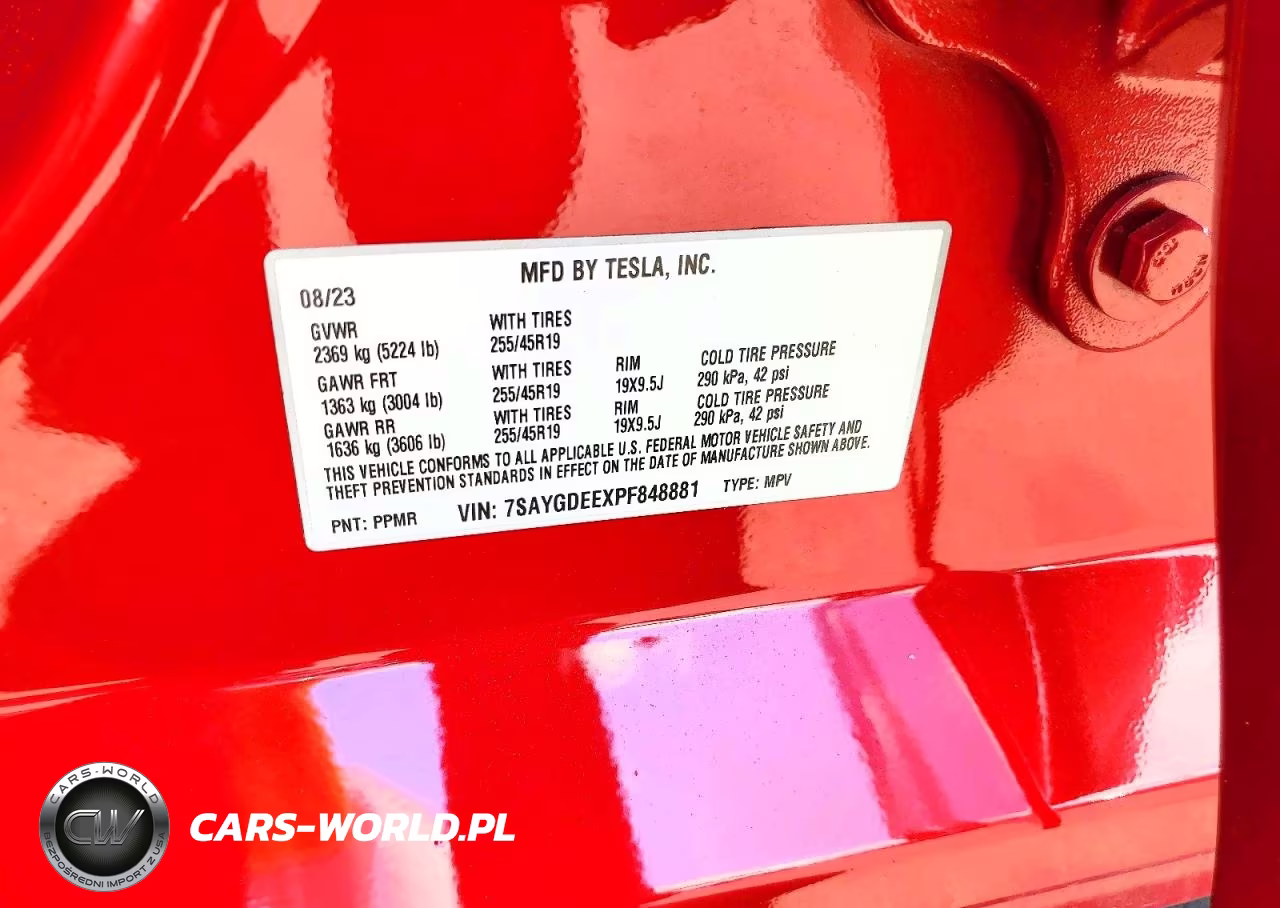 2023 Tesla Model Y VIN:7SAYGDEEXPF848881 - 13