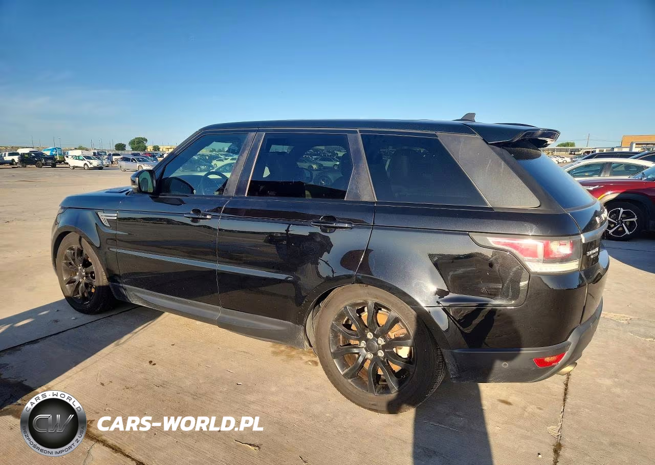 2016 Land Rover Range Rover Sport Hse VIN:SALWR2PF9GA661819 - 2
