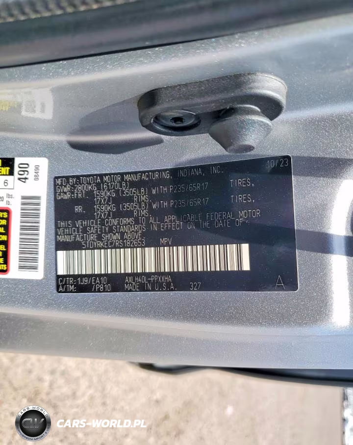 2024 Toyota Sienna Xle VIN:5TDYRKEC7RS182653 - 13