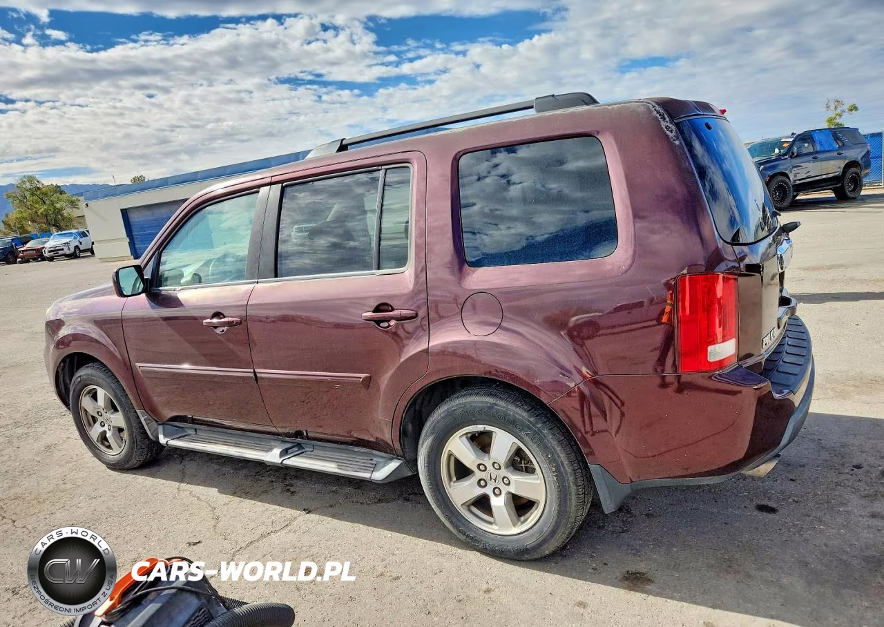 2009 Honda Pilot Ex VIN:5FNYF48489B055178 - 2