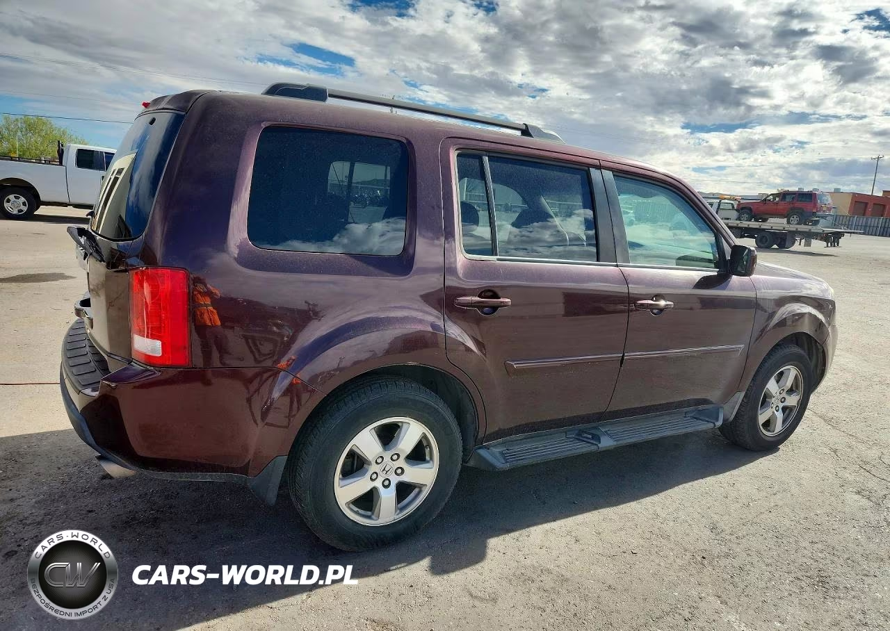 2009 Honda Pilot Ex VIN:5FNYF48489B055178 - 3