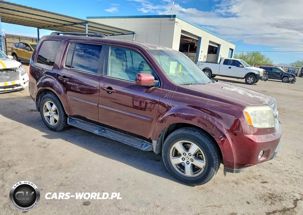 2009 Honda Pilot Ex VIN:5FNYF48489B055178 - 4