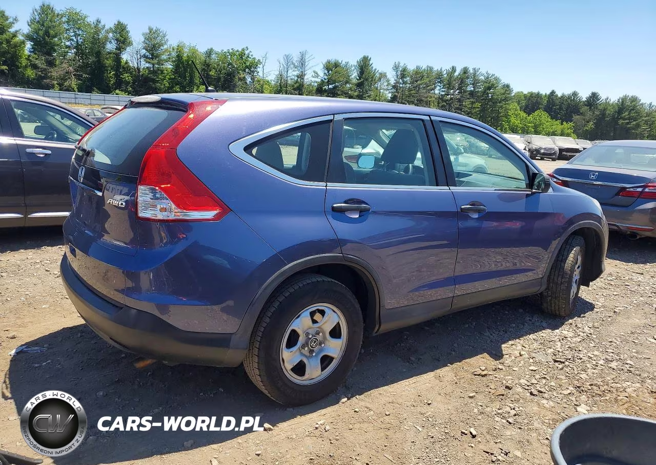 2013 Honda Cr-V Lx VIN:2HKRM4H39DH605886 - 3