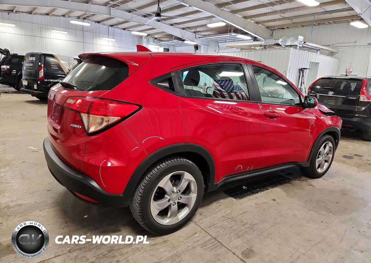 2018 Honda Hr-V Lx VIN:3CZRU6H33JG718551 - 3